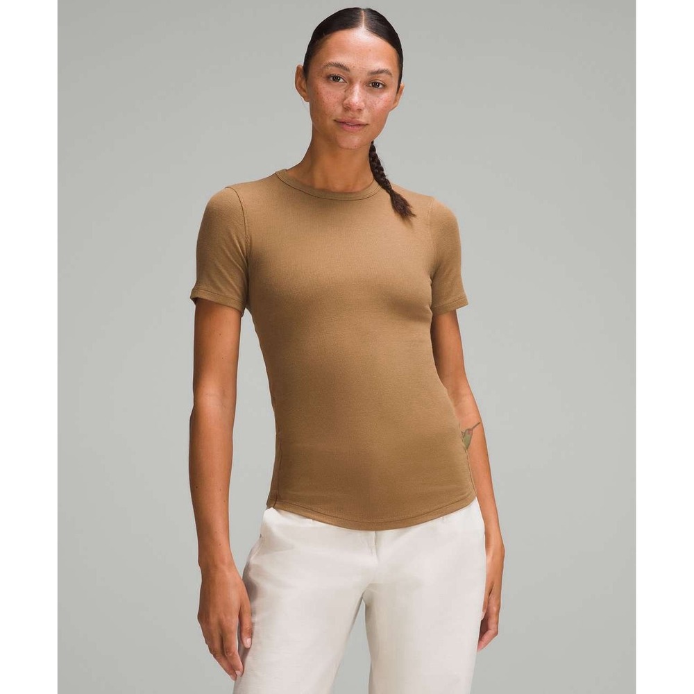 NWT Lululemon Hold Tight Short-Sleeve Shirt Allspice Size 14 $58